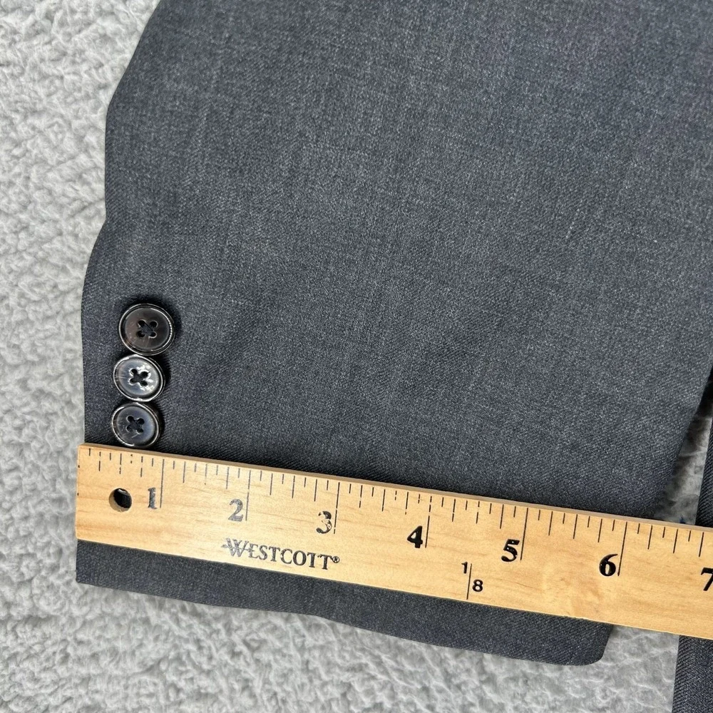 Lauren Ralph Lauren Men's 50L Gray Suit Jacket Blazer Wool Blend Big & Tall‎